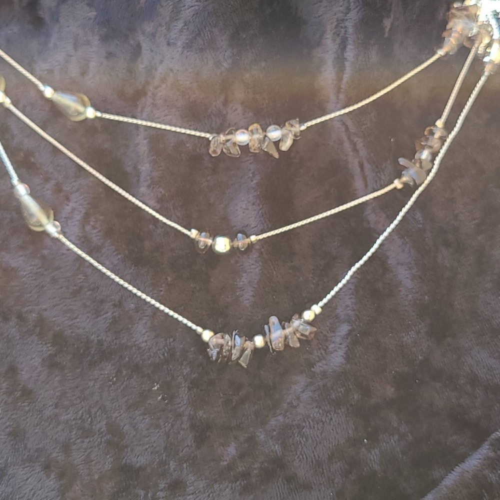 🌸 4/$50 Necklace Triple layered Adjustable